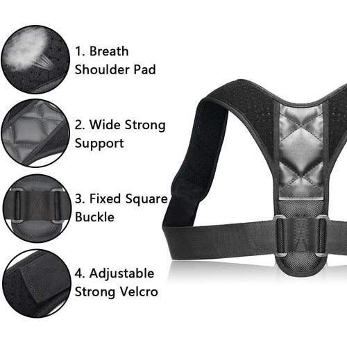 (Copy) Unisex Adjustable Back Posture Corrector