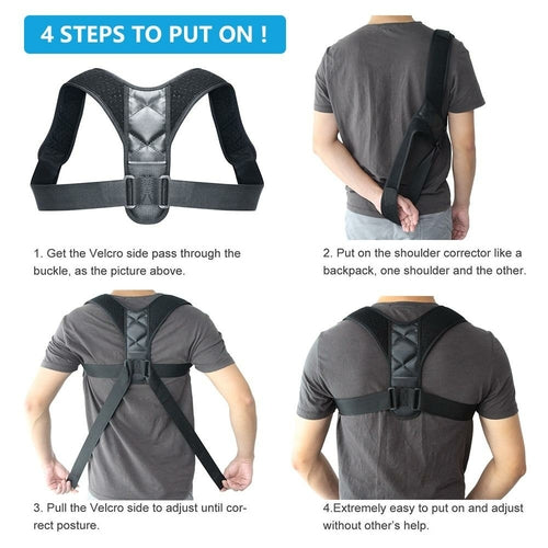 (Copy) Unisex Adjustable Back Posture Corrector